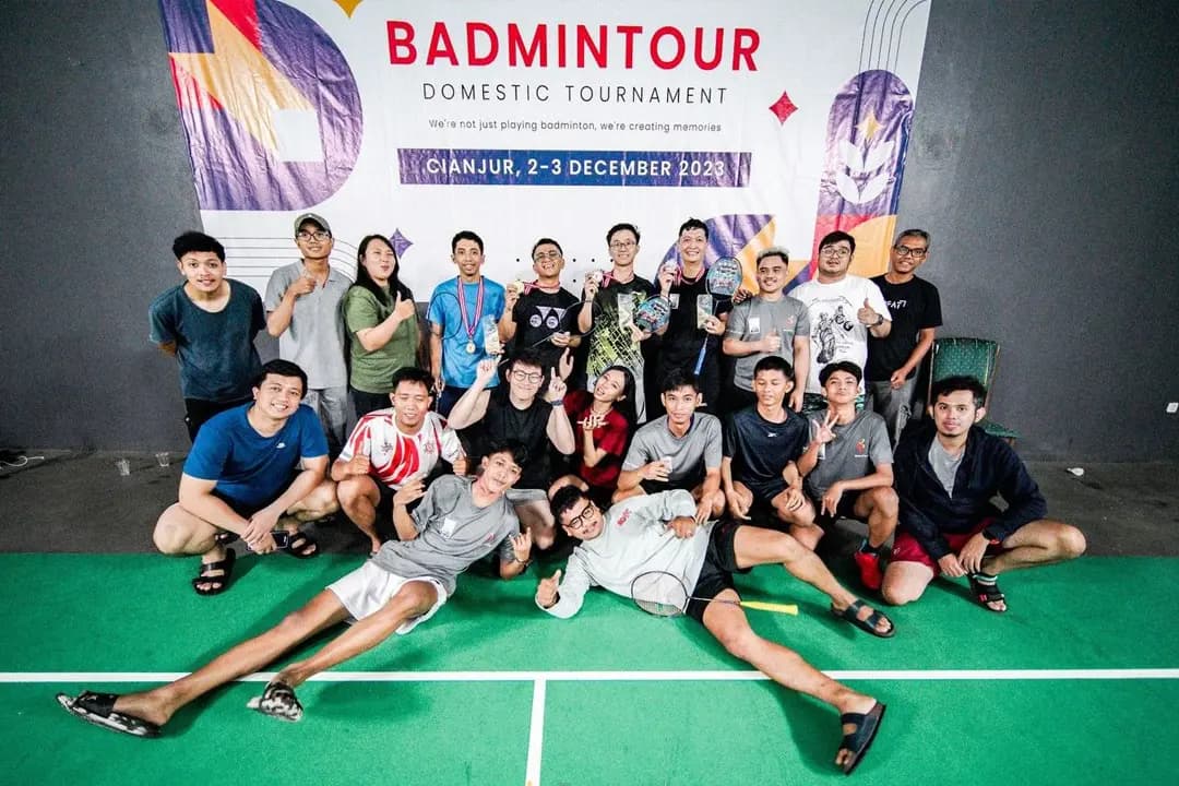 Badmintour Mabar Rutin